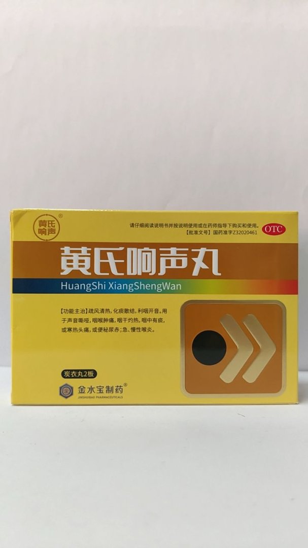 黄氏响声丸(炭衣丸)