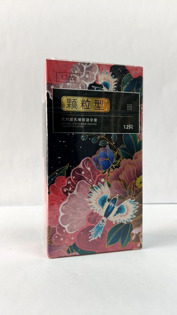 X˙JAZZ天然胶乳橡胶避孕套颗粒型