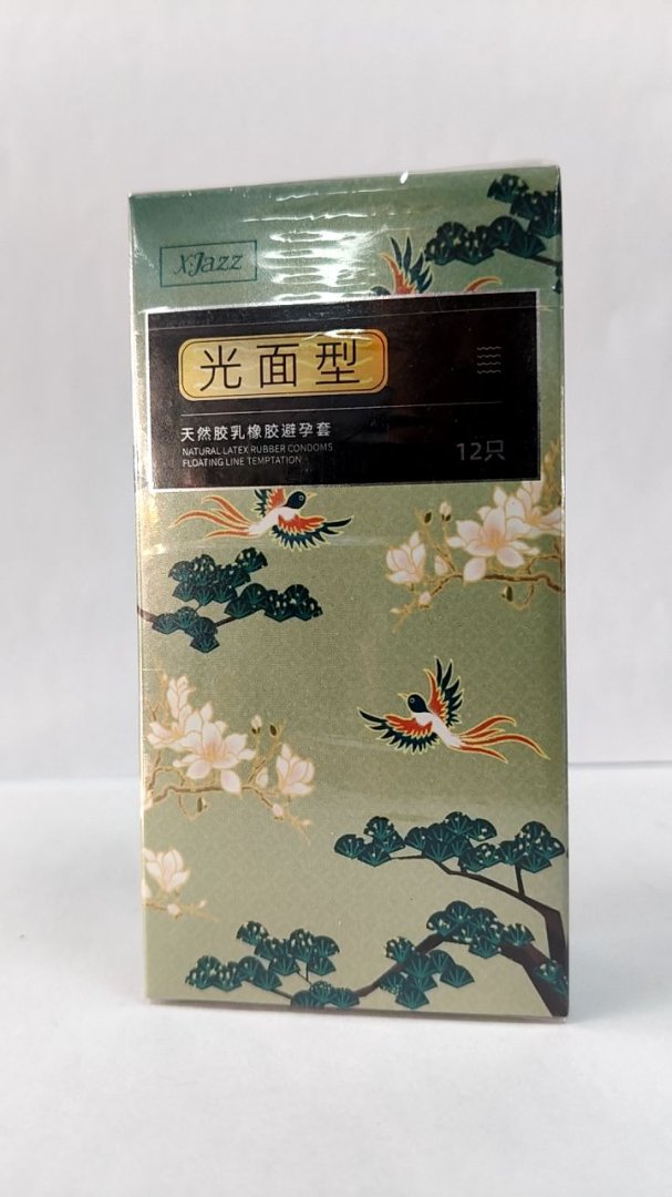 X˙JAZZ天然胶乳橡胶避孕套光面型
